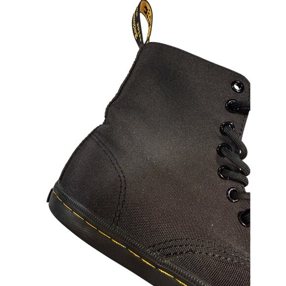 Doc Martin Junior Sheridan Canvas Casual Boots in Black Size 3 - Picture 5 of 10